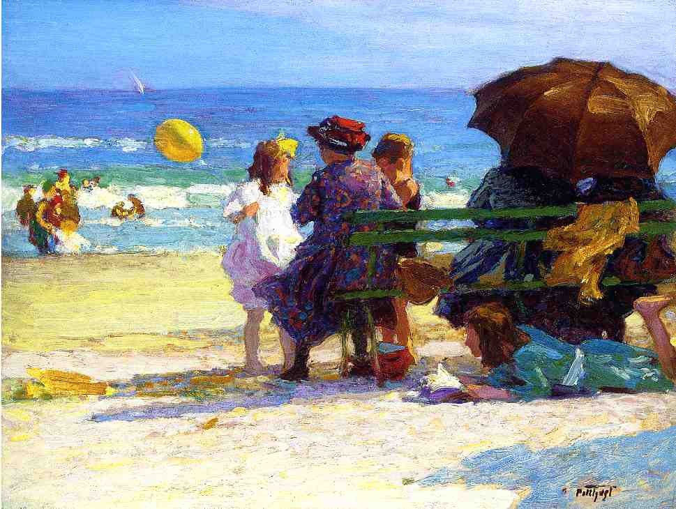 Edward Henry Potthast A Family Outing